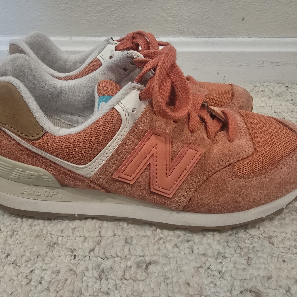 New Balance Orange Sneakers